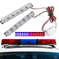 Betop 2Pcs Strobe Police Light 6 LED Car Truck Motorcycle Flashing Emergency Warning Rear Tail Brake Stop Led Lights Lamp
