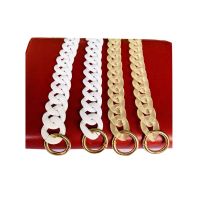 【cw】 1pcs 45cm Fashion PlasticChain Decoration Chain for Handbag Shoulder Purse Hardware Accessories