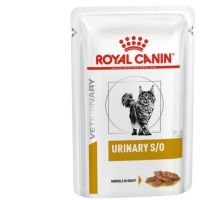 [ลด50%] ส่งฟรี Royal Canin Urinary S/O อาหารแบบเปียกสำหรับแมวรักษาโรคระบบทางเดินปัสสาวะ 85 g 12 ซอง