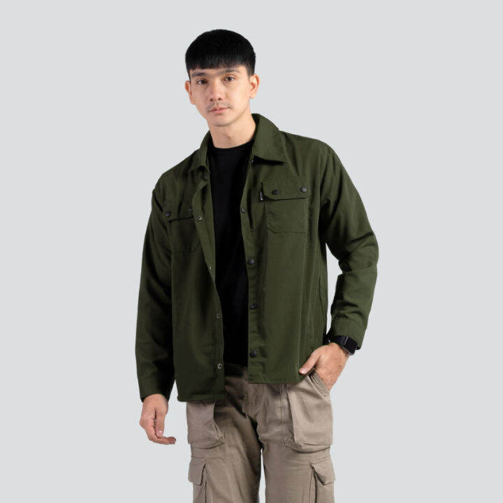 Jaket hot sale semi army