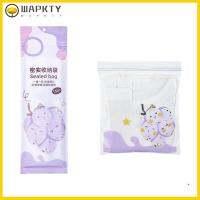 WAPKTY 15pcs ที่ปิดสนิท ถุงปิดผนึก วัสดุที่เป็นมิตรต่อสิ่งแวดล้อม สามารถทำเครื่องหมายได้ ถุงเก็บชุดชั้นใน อุปกรณ์อเนกประสงค์ การจัดเก็บข้อมูล ถุงเก็บสัมภาระ แม่แม่แม่