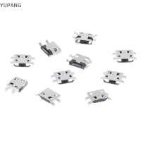 YUPANG 10 pcs Type B Micro USB 5 PIN FEMALE Charger MOUNT JACK Connector Port SOCKET