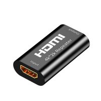 สาย130FT รองรับ HDMI 4K 2K ยาว40ม. Pengulang Sinyal อะแดปเตอร์ช่างไม้เร่งเครื่องขยายสัญญาณ