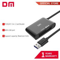 USB3.0 DM 3 In 1เครื่องอ่านการ์ด CR021 TF/SD/CF