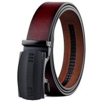 BATOORAP Brand Designer Belts Men Casual Metal Buckle Automatic Durable Wine Red Leather Belt Strap Male Fashion Style BA-FGZ020