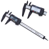 ✶✿ 150mm 6inch LCD Digital Ruler Electronic Carbon Fiber Vernier Calipers Gauge Micrometer Measuring Tool Instrument Hand Tools