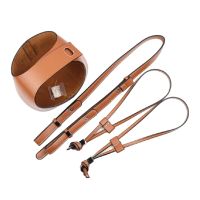 【CW】 Leather Knitting Crochet Bottom Base for Shoulder Buckle Making Set