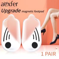 Magnets Silicon Orthopedic Insoles Foot Care Tool For Men Women Health Care O/X Type Legs Knee Varus Correction Heel Pads 1Pair