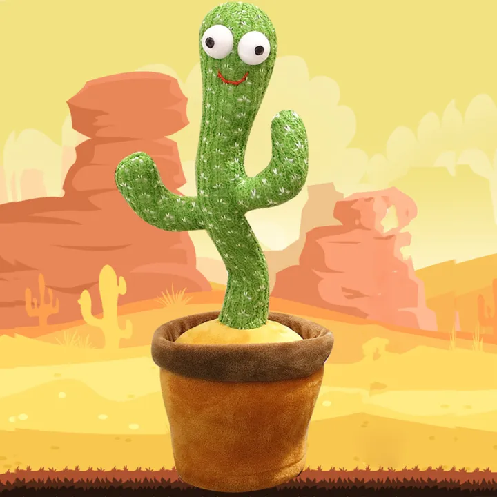 wiggling cactus toy