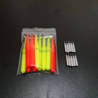 10pcs/lot Red/Yellow Lightsticks Fishing Float Accessory LED Electric Light stick Night Fishing Tackle Tool B578 Accessories