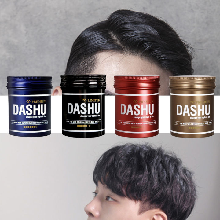 Keo vuốt tóc Nam Hàn Quốc Wax Sáp cao cấp chính hãng Dashu for men  original super mat 15ml Size Mini tiện dụng dùng cho nhiều loại tóc độ giữ  nếp 10