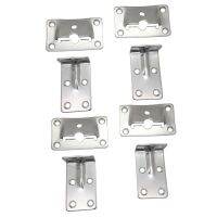 4 Set Marine Grade Stainless Steel Table Bracket Set Removable Multiple Usage for House Boat Marine Accessories Hardware