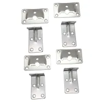 【Ready Stock&amp;COD】4 Set Marine Grade Stainless Steel Table Bracket Set Removable Multiple Usage for House Boat Marine Accessories Hardware