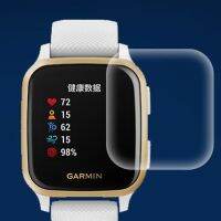 5ชิ้นแผ่นกันรอยจอ LCD สมาร์ทวอทช์ฟิล์มป้องกันเคสโทรศัพท์อ่อนใสสำหรับ Garmin Venu SQ สมาร์ทวอท์ชเพลงสปอร์ตเต็มรูปแบบฝาครอบปกป้องหน้าจอ