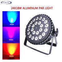 24X18w RGBWA UV 6 In 1 5In1 4In1 LED Par แสงเวทีแสง Professional Stage แสงอลูมิเนียมเปลือกล้าง