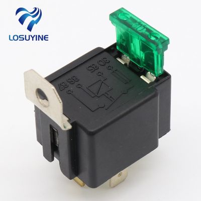 FORWARD relays top grade quality 4 pin 30A auto relay with fuse  coil voltage 12VDC relais Electrical Circuitry Parts
