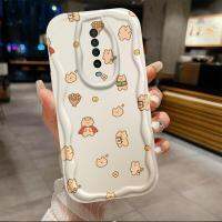 เคสสำหรับ K30เรดมี่4กรัม/แข่ง K30/5กรัม/K30i/Xiaomi X2โคโคโคโครเมี่ยมหมีลายไอศกรีมสาวน่ารักเคสเคสโทรศัพท์นิ่ม