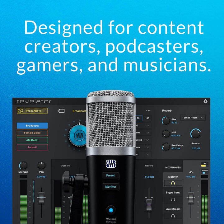 presonus-revelator-usb-condenser-microphone-for-podcasting-live-streaming-with-built-in-voice-effects-plus-loopback-mixer-for-gaming-casting-and-recording-interviews-over-skype-zoom-discord-revelator-