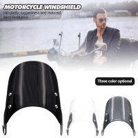 5 - 7" Retro Cafe Racer Windshield Instrument Headlight Visor Wind Deflector For Harley Honda Yamaha XJR 1300 Suzuki GSX Royal