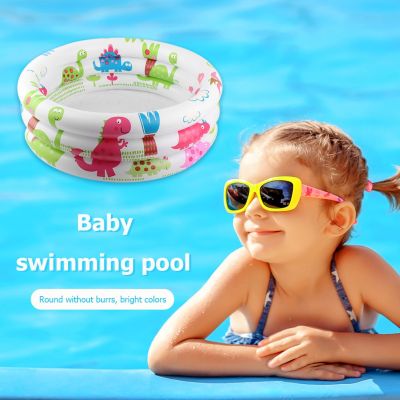 แหวนสระว่ายน้ำเด็ก สระว่ายน้ำรอบอ่างอาบน้ำ Inflatable Ring ของเล่นน้ำสระว่ายน้ำสำหรับเด็ก