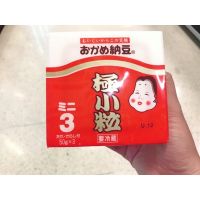 Japan product?  納豆 (なっとう)  Natto  ต้องลอง !!? ถั่วเน่า นัตโตะ? ถั่วหมัก? โกคุ คทสึบุ นัตโตะ(ถั่วเหลืองหมัก)(โอกาเมะ) แพค 3 ชิ้น 50gx3ถ้วย