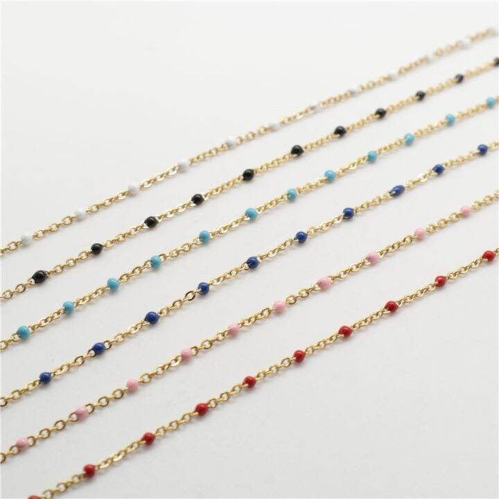 1-meter-stainless-steel-link-cable-chain-golden-multicolor-enamel-chains-for-diy-necklace-jewelry-making-supplies-2-5x2mm