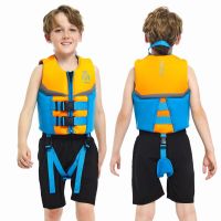 Kids Buoyancy Snorkel Vests Life Jacket For Children Swim Vest Boys Girls Buoyancy Swimsuit Flotation Swimming Aid  Life Jackets