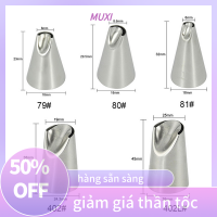 ?【HOT SALE】MUXI 5ชิ้น/เซ็ต icing piping cake Cream Pastry nozzle ชุดเครื่องมือตกแต่งเค้ก