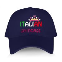 YIZC 【In stock】Baseball Caps Summer Casual Adjustable Cute Italian Princess Tiara Italy Flag Graphic printed hat Humor Haruku sport bonnet