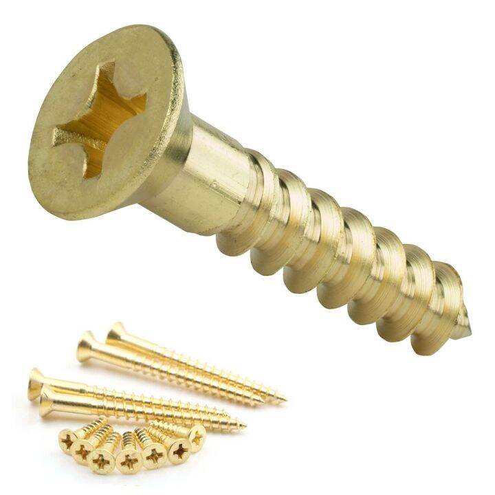 MINC ONLINE Drive Tapping Cross Recessed Flat Head Wood Screws Solid Brass Self Drilling Lazada PH