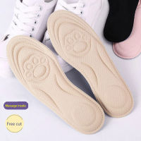 Cat Claw Memory Massage Insoles Unisex Shoe Pad Flat Feet Arch Support Sole Insert Breathable Sweat-Absorbent Sport Shoes Insole