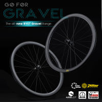 2022คาร์บอน RYET กรวด Wheelset ดิสก์เบรกไม่มียางพร้อม700C จักรยานล้อศูนย์ล็อคหรือ6สายฟ้า Hub 38x30ขอบเสา1423 2015