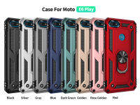 MotoroIa MOTO เคส E6เล่นขาตั้งกันกระแทกเกราะเคสโทรศัพท์แข็ง MOTO E6Play ฝาหลัง