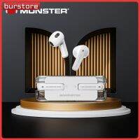 Burstore หูฟังบลูทูธ XKT08,สายคล้องคอลดเสียงรบกวน True Wireless เสียงมหัศจรรย์สายคล้องคอต่ำ