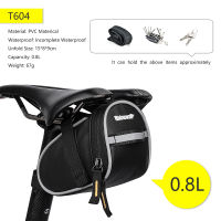 Rhinowalk Bicycle Saddle Bag 1.5L 2.5L Full Waterproof Cycling Seat Bag MTB Road Repair Tools Bag Bike Tail Pack Accessories