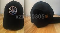 （all in stock）yamaha racing Actual Display Photo Design Black and White Baseball cap 26