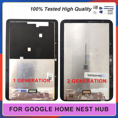 Original 7.0 "สำหรับ Google Home Nest Hub 1รุ่น/2 Generation Nest Hub จอแสดงผล LCD หน้าจอสัมผัส Digitizer Assembly