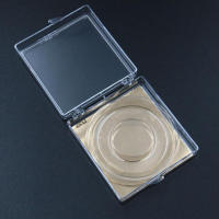 Candy Color Lash Storage Container Boxes Clear Eyelash Packaging Case Plastic Storage Box Fake Eyelash