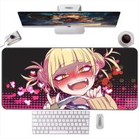 Himiko Toga Anime XXL แผ่นรองเมาส์ขนาดควีนไซส์ 900x400 แผ่นรองเมาส์เกมมิ่งกันลื่น