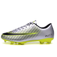 New Soccer Shoes TF Men Football Shoes Kids Soccer Cleats Training Football Boots High Ankle Sport Sneakers Mens