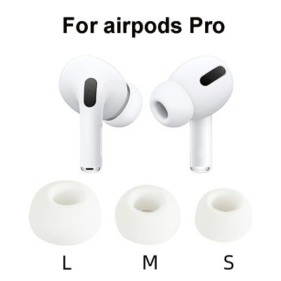 New Soft Silicone Earbuds Earphone Tips Earplug Cover for Apple Airpods Pro 3 Pcs L M S Size Headphone Eartips for Airpods 3 Headphones Accessories