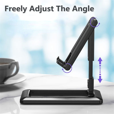 【cw】Foldable Tablet Mobile Phone Desktop Phone Stand for Samsung Desk Holder Adjustable Desk cket Smartphone Stand ！