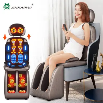 Snailax Full Body Massage Chair Pad -Shiatsu Neck and Back Massager with Heat and Compression - 236