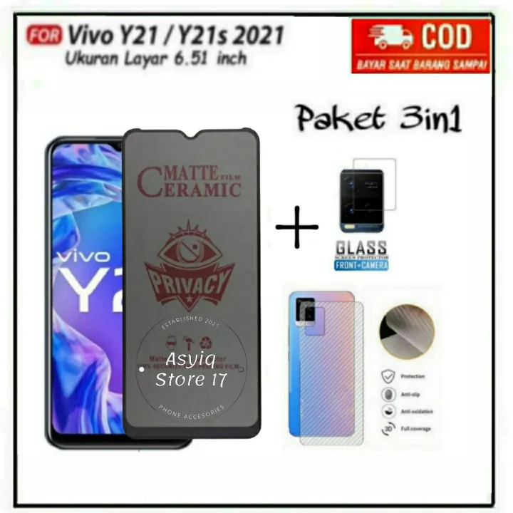 Young & Ming Cover Per Vivo Y21/Y21s/Y33s - 3 Pezzi, Custodia Sottile In TPU Morbido Con Disegni A Cuore, Antiurto E Antigraffio
