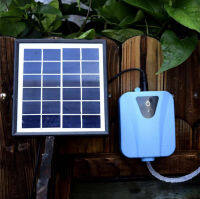 Solar Powered Oxygenator น้ำปั๊มออกซิเจนเครื่องฟอกอากาศในบ่อน้ำ Aquarium Airpump ออกซิเจนถังปลาคอมเพรสเซอร์ Aerator(สินค้ามี2รุ่นไห้เลือกค่ะ)