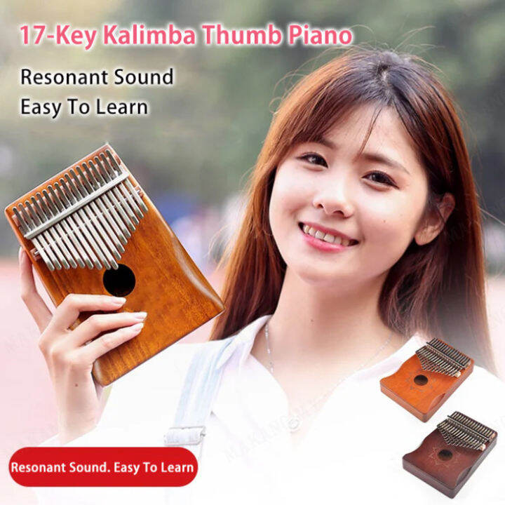 makang Thumb Piano with Keys and Kalimba Design Perfect for Cultural