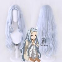 Peluca De Anime My Hero Academia Eri Para Mujer, Pelo Sintético Resistente Al Calor, Onda Larga Suelta, Azul Y Gris Mezclado