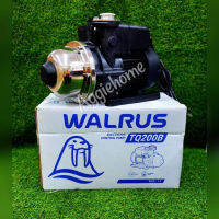 ?? WALRUS ?? ปั๊มน้ำอัตโนมัติ รุ่น TQ200B กำลัง 180 วัตต์ ท่อออก 1x1"นิ้ว สูงสุด 24 ม.ปริมานน้ำ 48L/นาที ปั๊มน้ำ ปั๊มบ้าน จัดส่ง KERRY ??