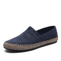 High Quality Espadrilles Footwear Mens Flat Canvas Shoes Hemp Lazy Flats for Men Moccasins Male Loafers Driving Shoes new 2020