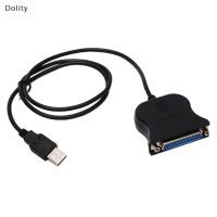 Dolity Iieee 1284พอร์ตขนาน25พินไปยัง USB สาย2.0เครื่องพิมพ์ USB ไปยังอะแดปเตอร์แบบขนาน